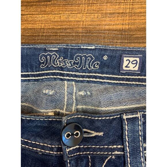 MISS ME Women’s Bling Angel Boot Cut Jeans / Size: 29 - Picture 3 of 14